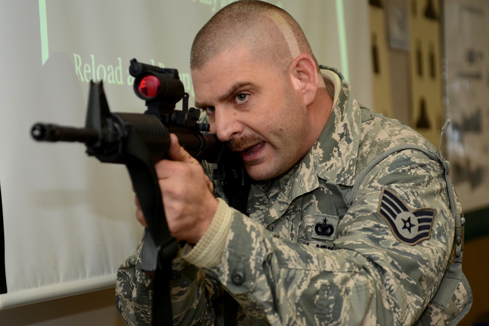 M4 carbine rifle training