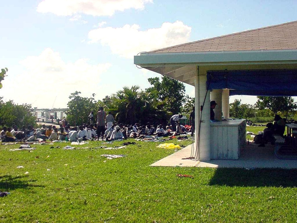 HAITIANS ON ADAMS KEY