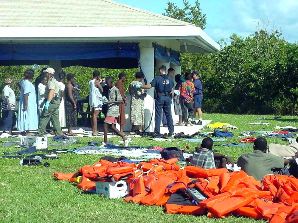 HAITIANS ON ADAMS KEY