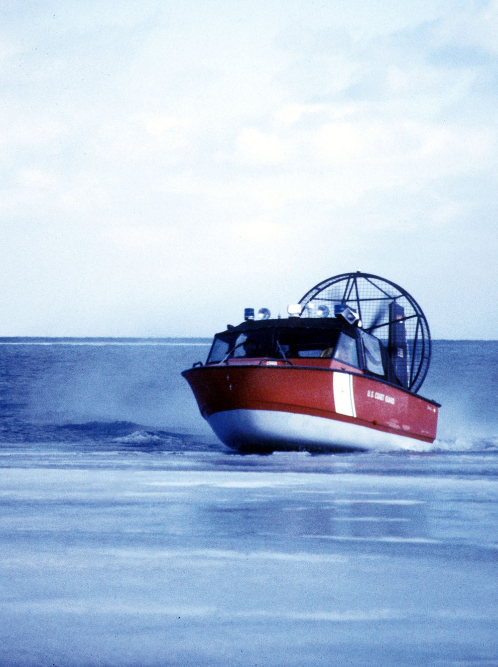 Coast Guard Station St. Claire Shores airboat