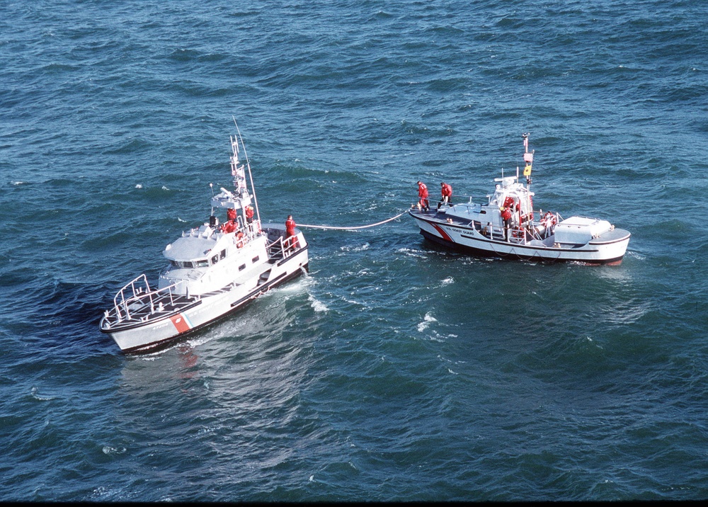 DVIDS - Images - 47 foot motor lifeboat in Northwest Pacific Ocean