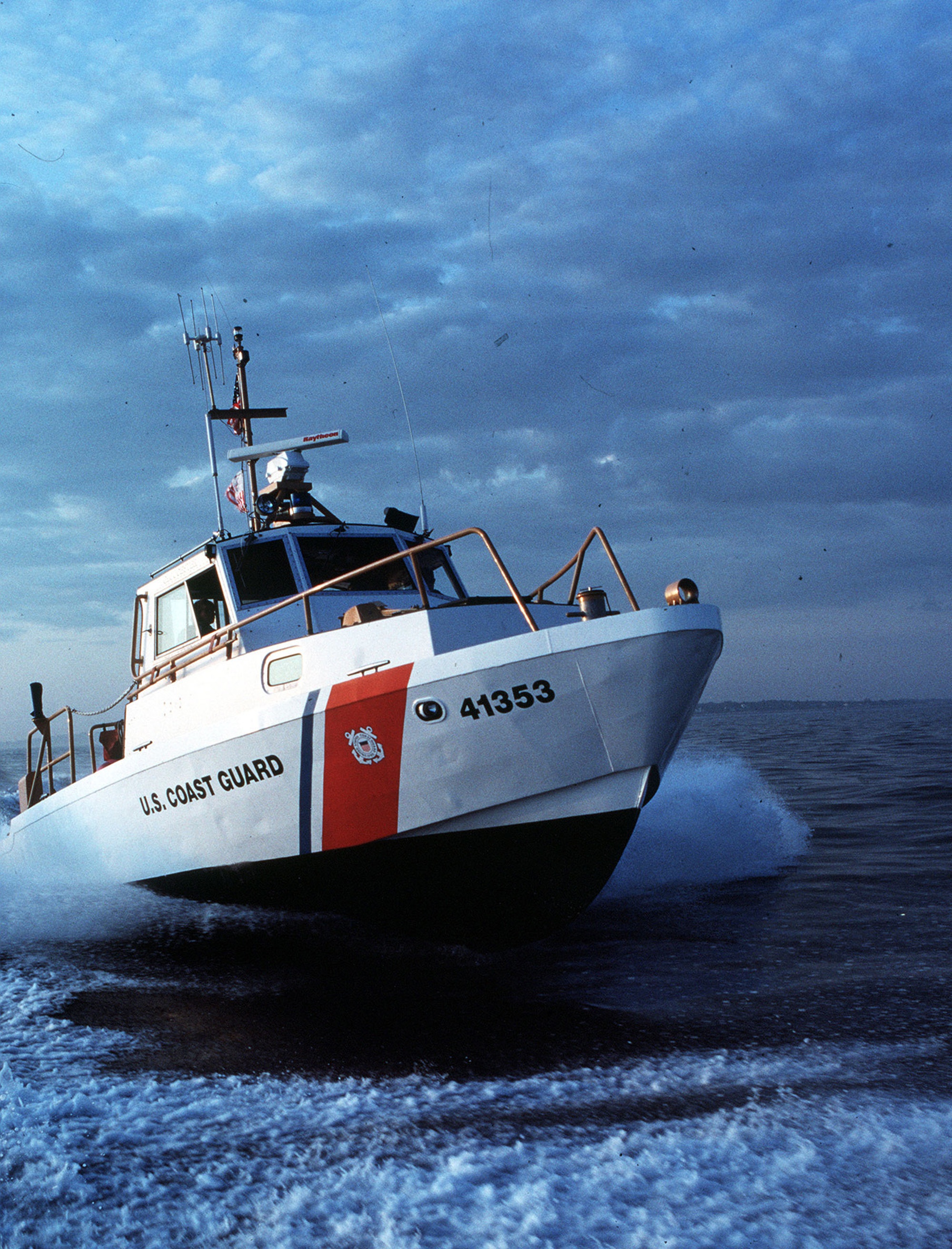 アイボリー スカジャン U.S. Coast Guard アイボリー スカジャン