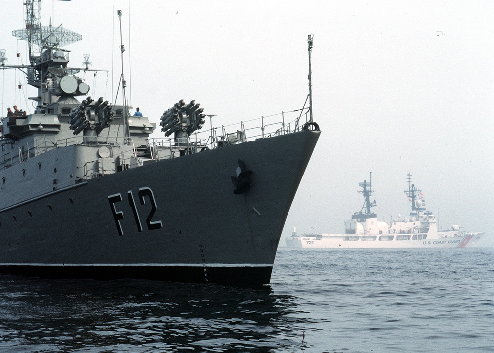 COAST GUARD WITH OTHER SERVICES