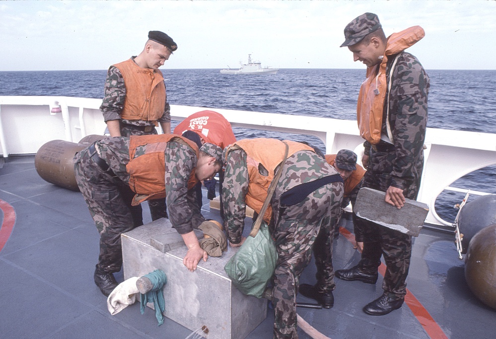 COAST GUARD WITH OTHER SERVICES