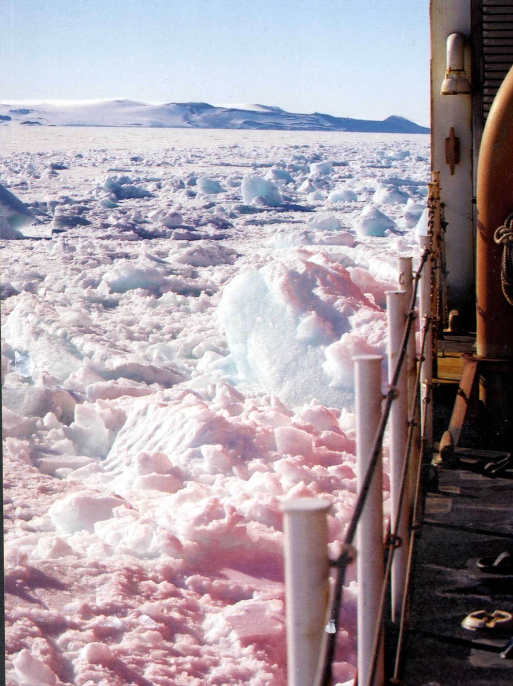 ICE FLOW MCMURDO ANTARCTICA