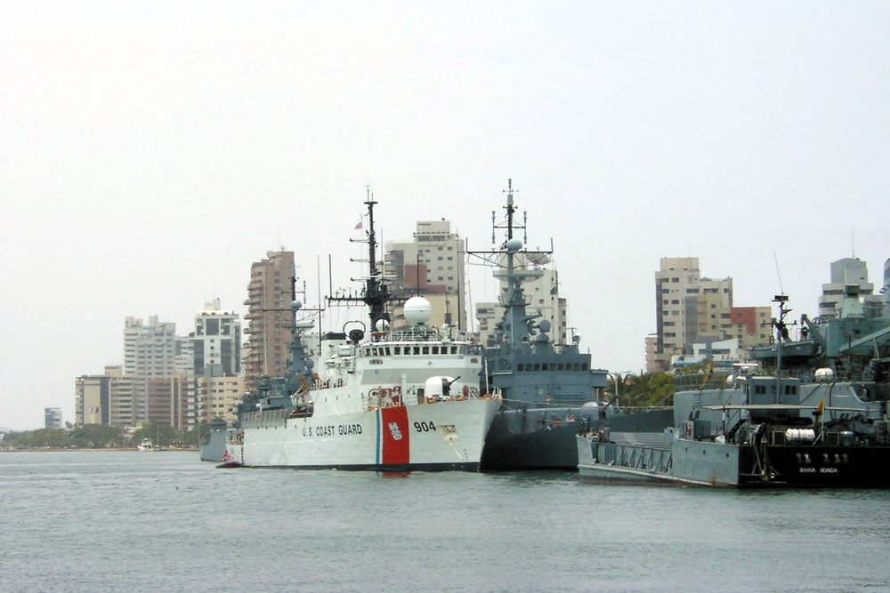 Coast Guard Cutter Northland during UNITAS