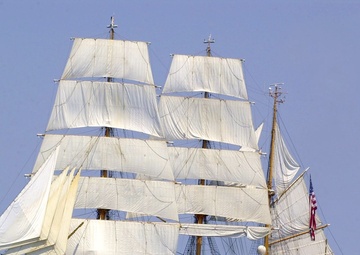 Coast Guard Cutter Eagle during Fleet Week