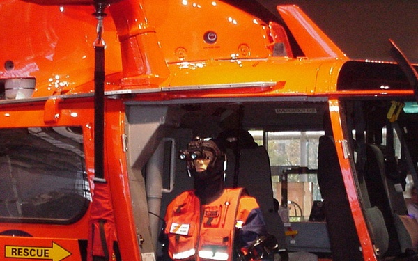 HH-65 DOLPHIN ON DISPLAY