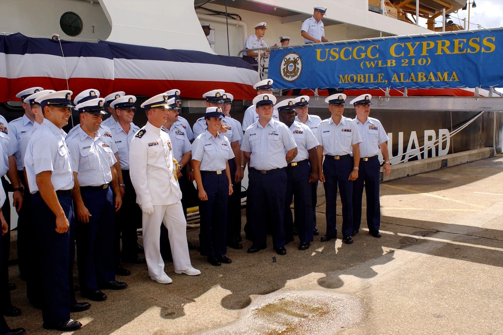 CUTTER CYPRESS COMMISSIONING CEREMONY