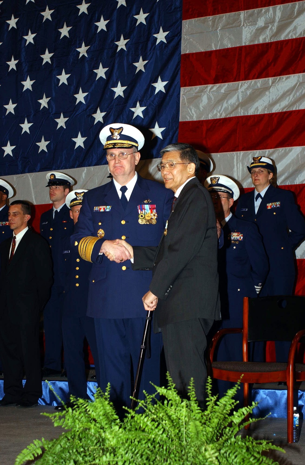 TRANSFER OF COAST GUARD TO DHS