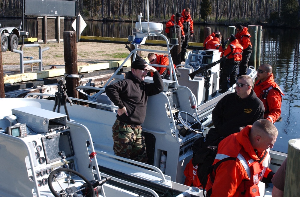 Transportable Port Security Boat Course