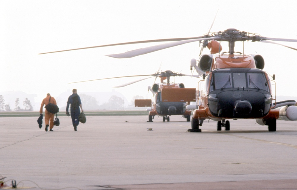 Coast Guard HH-60J helicopters