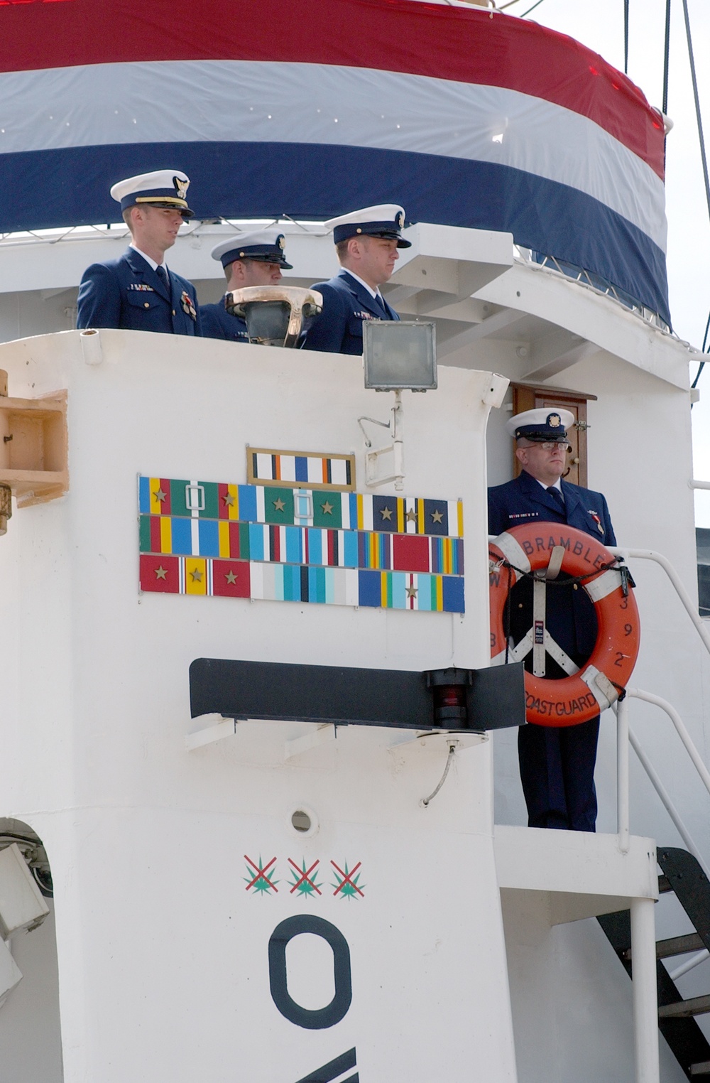 DECOMMISSIONING CEREMONY OF CGC BRAMBLE