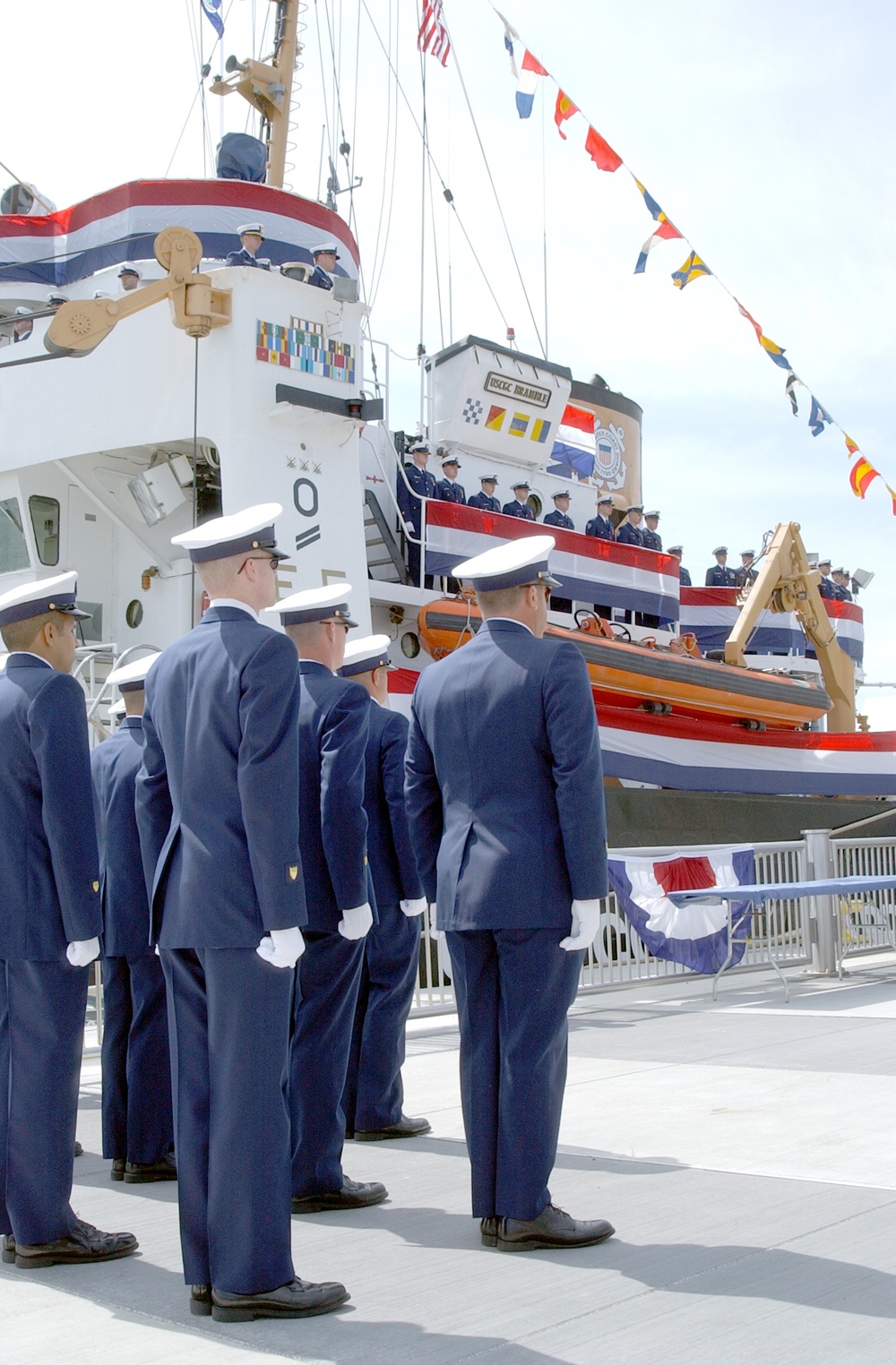 DECOMMISSIONING CEREMONY OF CGC BRAMBLE