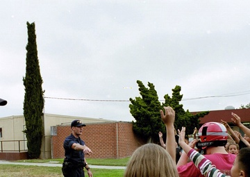 MSST 91103 VISITS SCHOOL