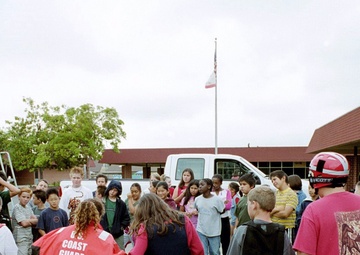 MSST 91103 VISITS SCHOOL