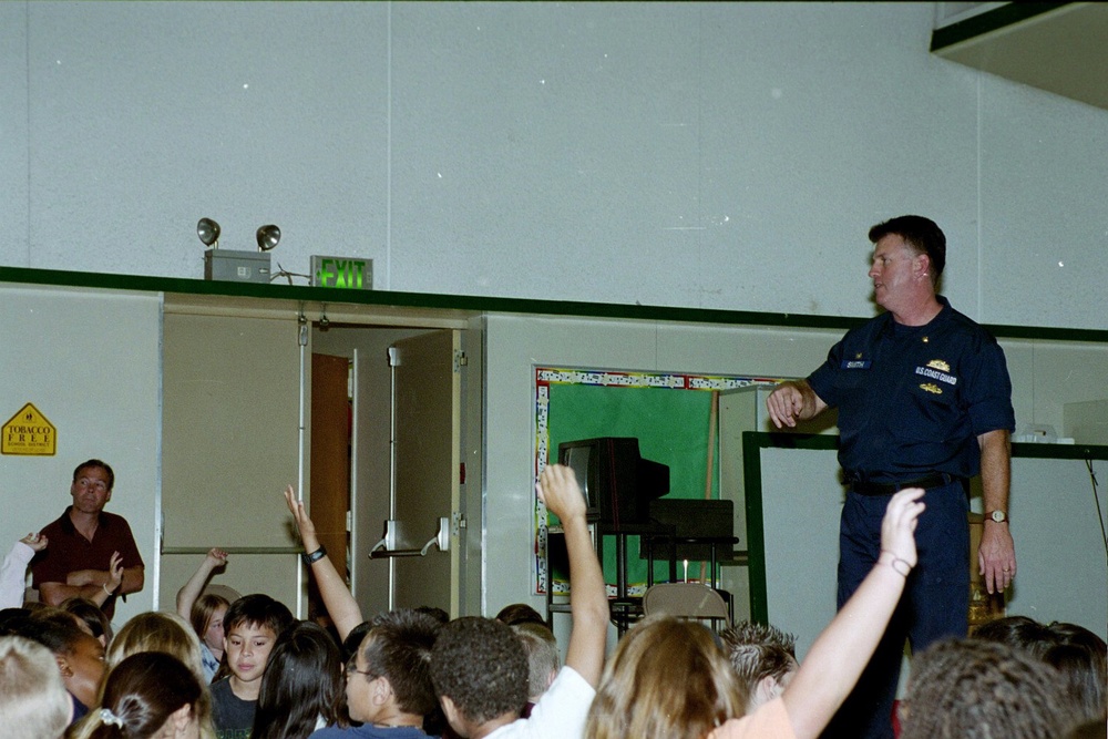 MSST 91103 VISITS SCHOOL