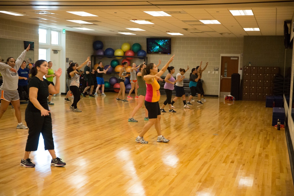 Zumba your pounds off at Wallace Creek Fitness Center