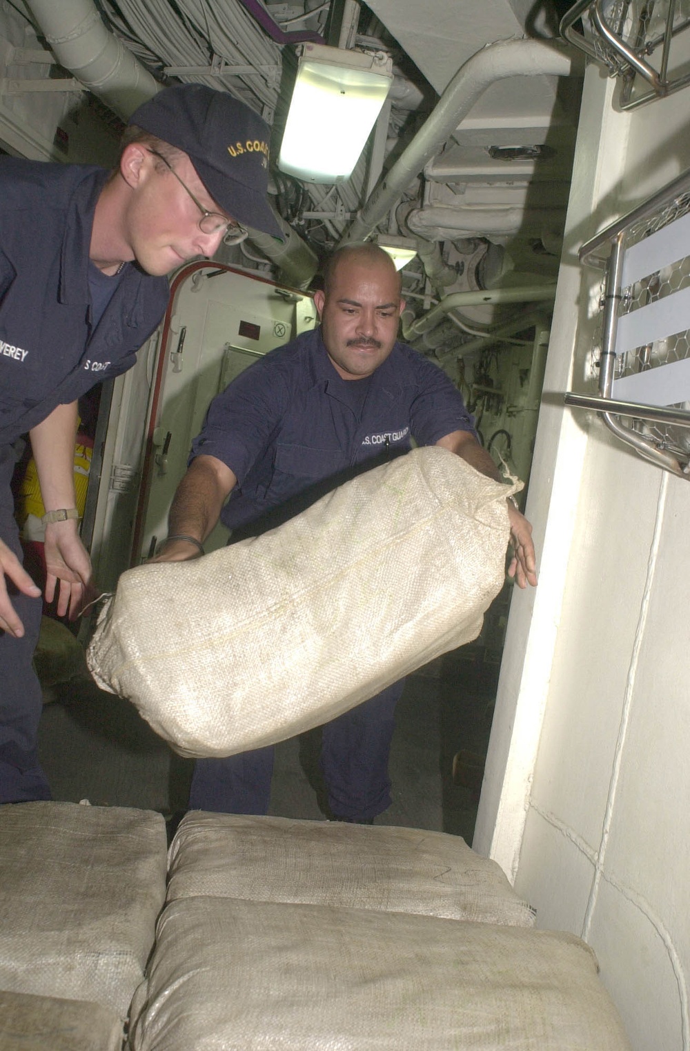 COAST GUARD / NAVY COCAINE SEIZURE