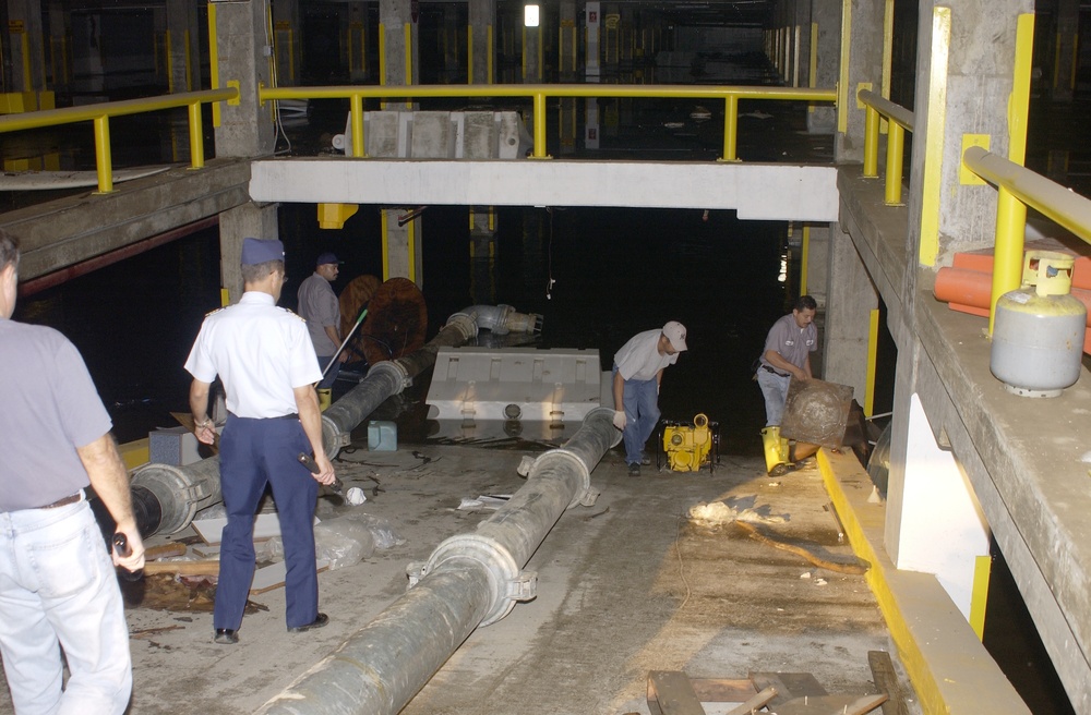 COAST GUARD HEADQUARTERS FLOOD