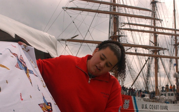 COAST GUARD CUTTER EAGLE HOMECOMING