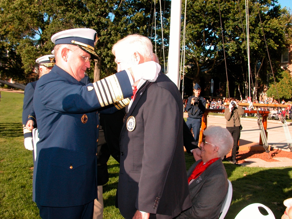 COAST GUARD ACADEMY CEREMONY