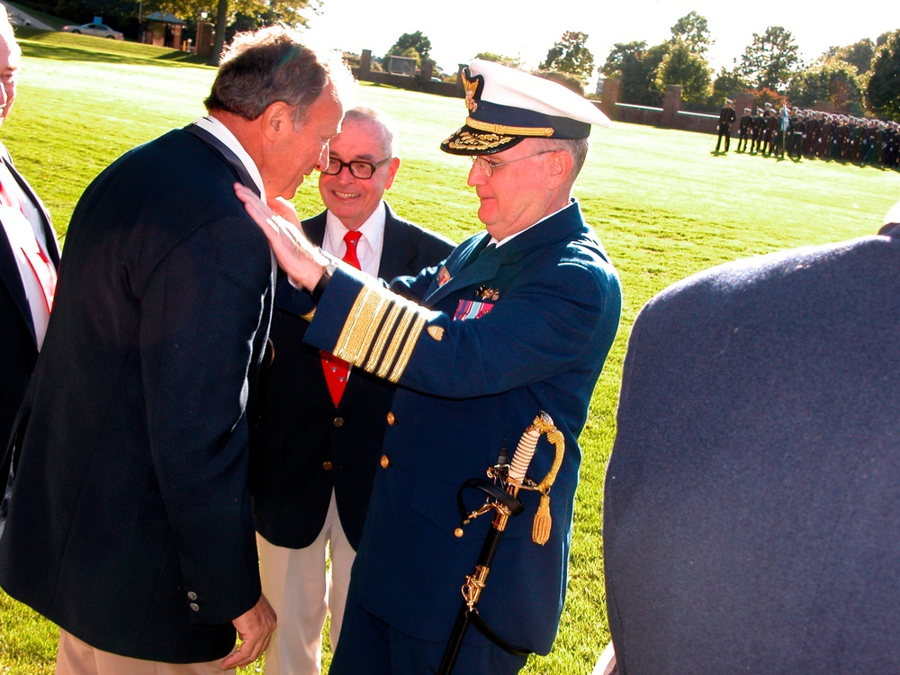 COAST GUARD ACADEMY CEREMONY