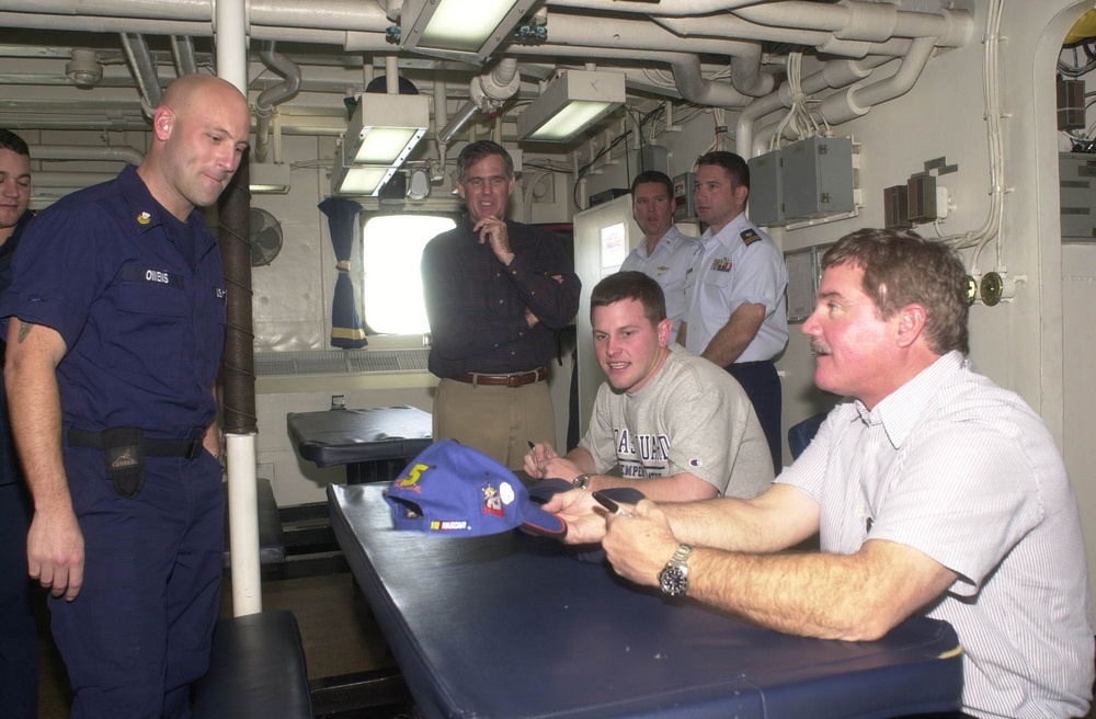 LABONTE VISITING THE COAST GUARD