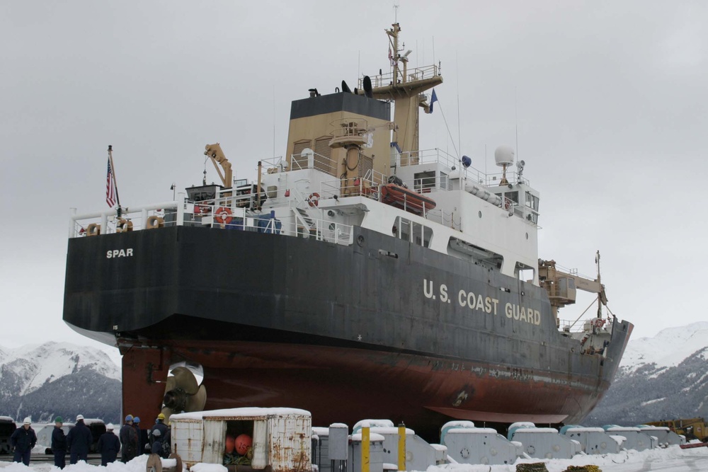 COAST GUARD CUTTER  SPAR