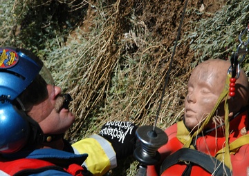 CLIFF RESCUE DRILL