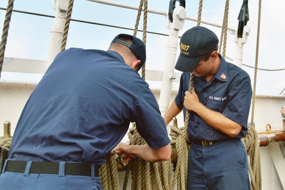 COAST GUARD CUTTER EAGLE VISIT
