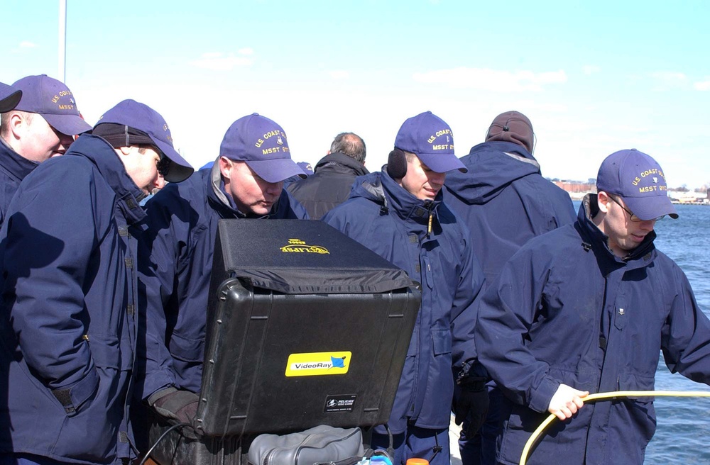 COAST GUARD BUILDS BRIDGES WITH LOCAL STUDENTS