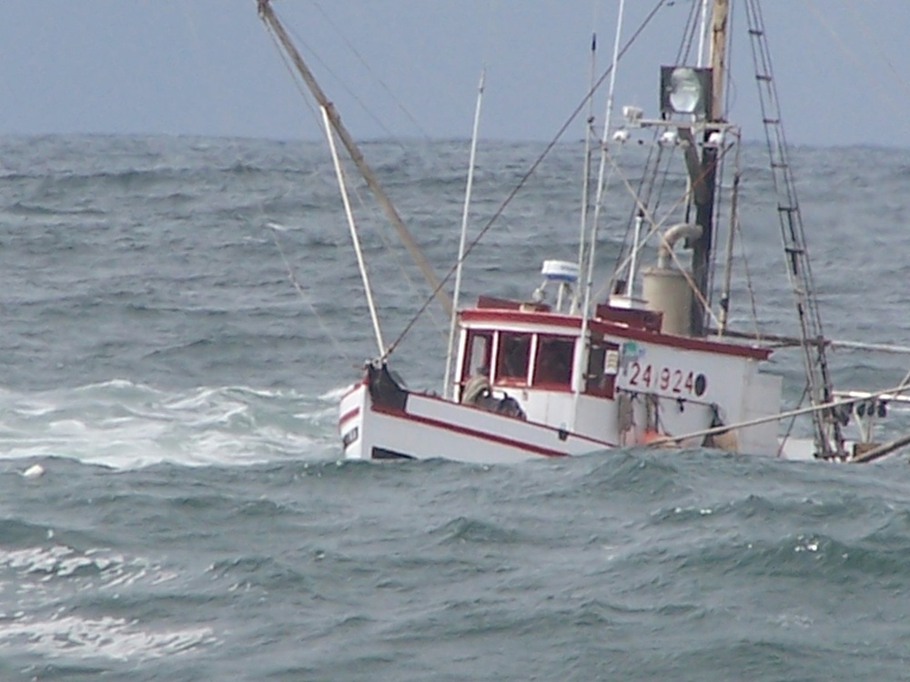 COAST GUARD ASSISTS FISHING VESSEL