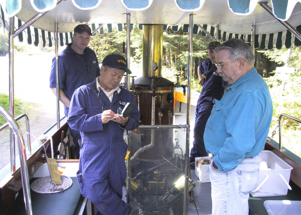 INSPECTING A PASSENGER VESSEL