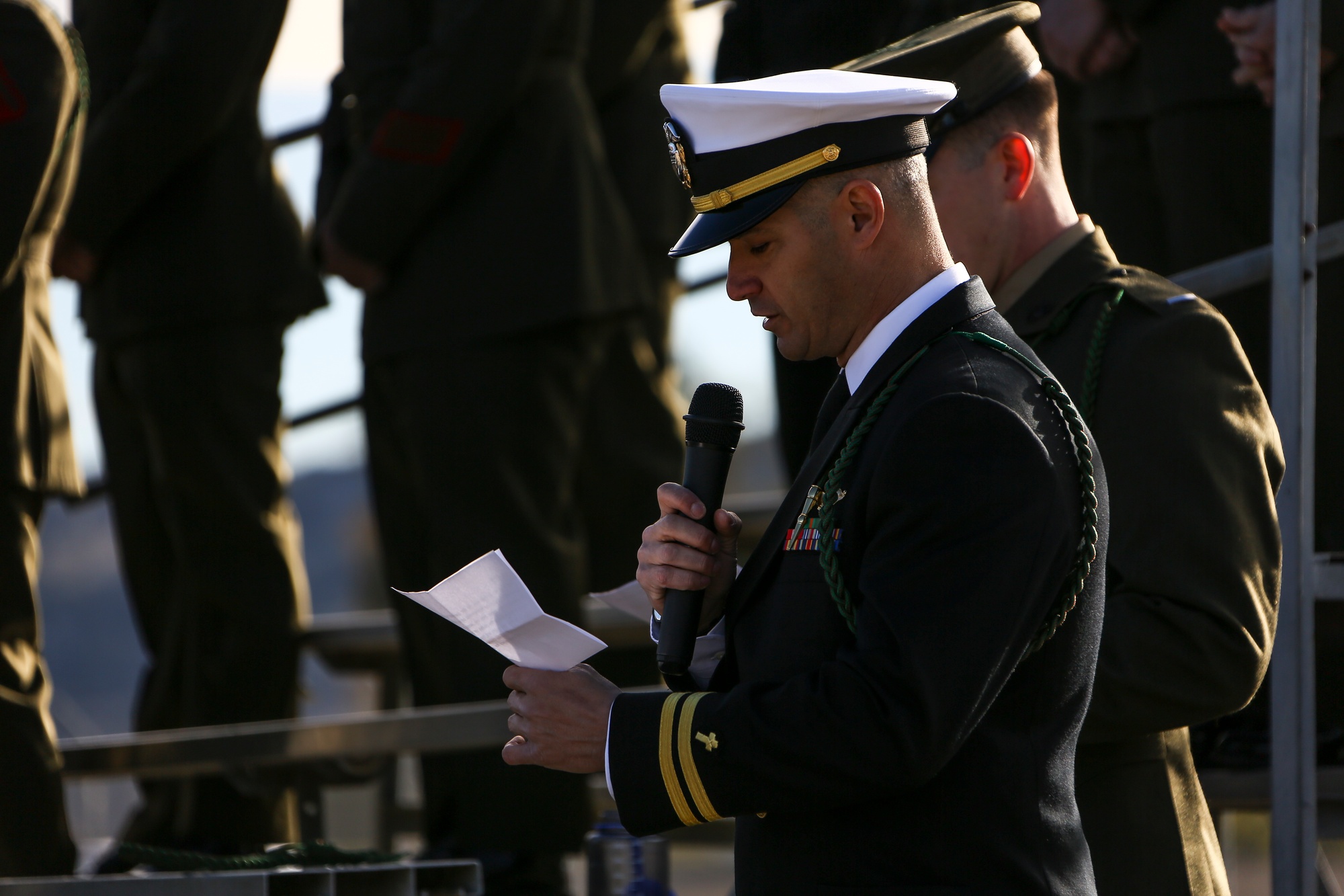 DVIDS - Images - 2/4 French Fourragere Presentation Ceremony [Image 1 of 25]