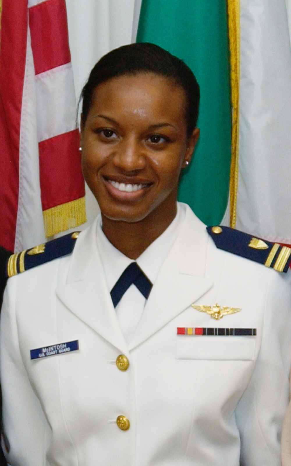 FIRST COAST GUARD AFRICAN AMERICAN FEMALE AVIATOR