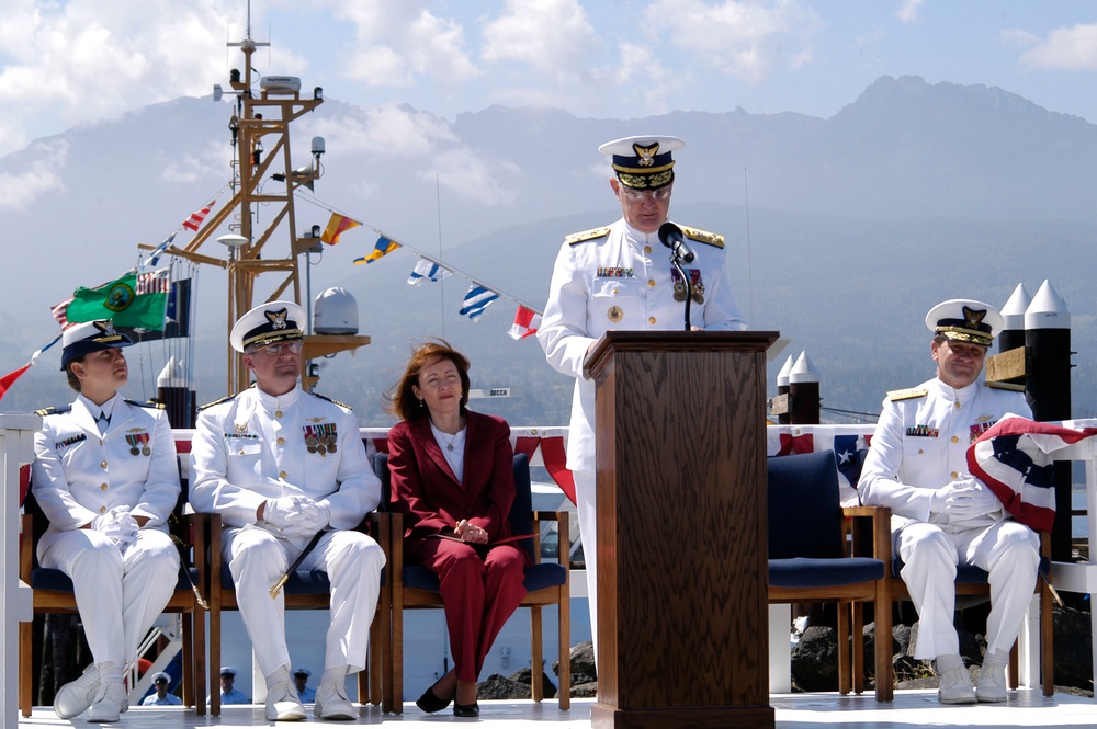 CGC SWORDFISH COMMISSIONING CEREMONY