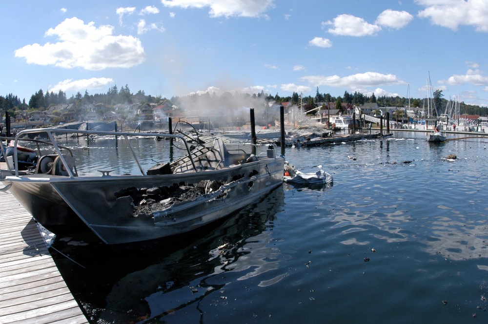 HARBORVIEW MARINA FIRE