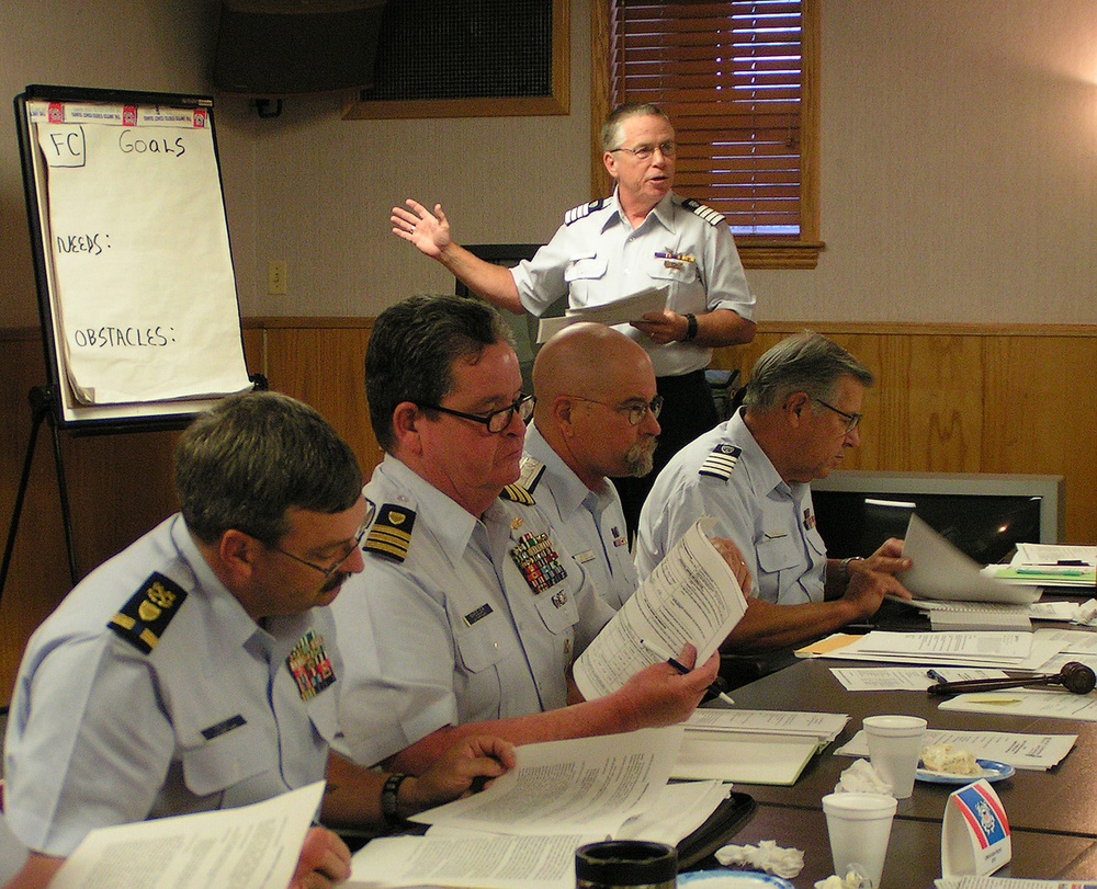 COAST GUARD AUXILIARY MEETING