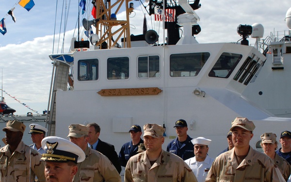 ATLANTIC AREA CHANGE OF COMMAND