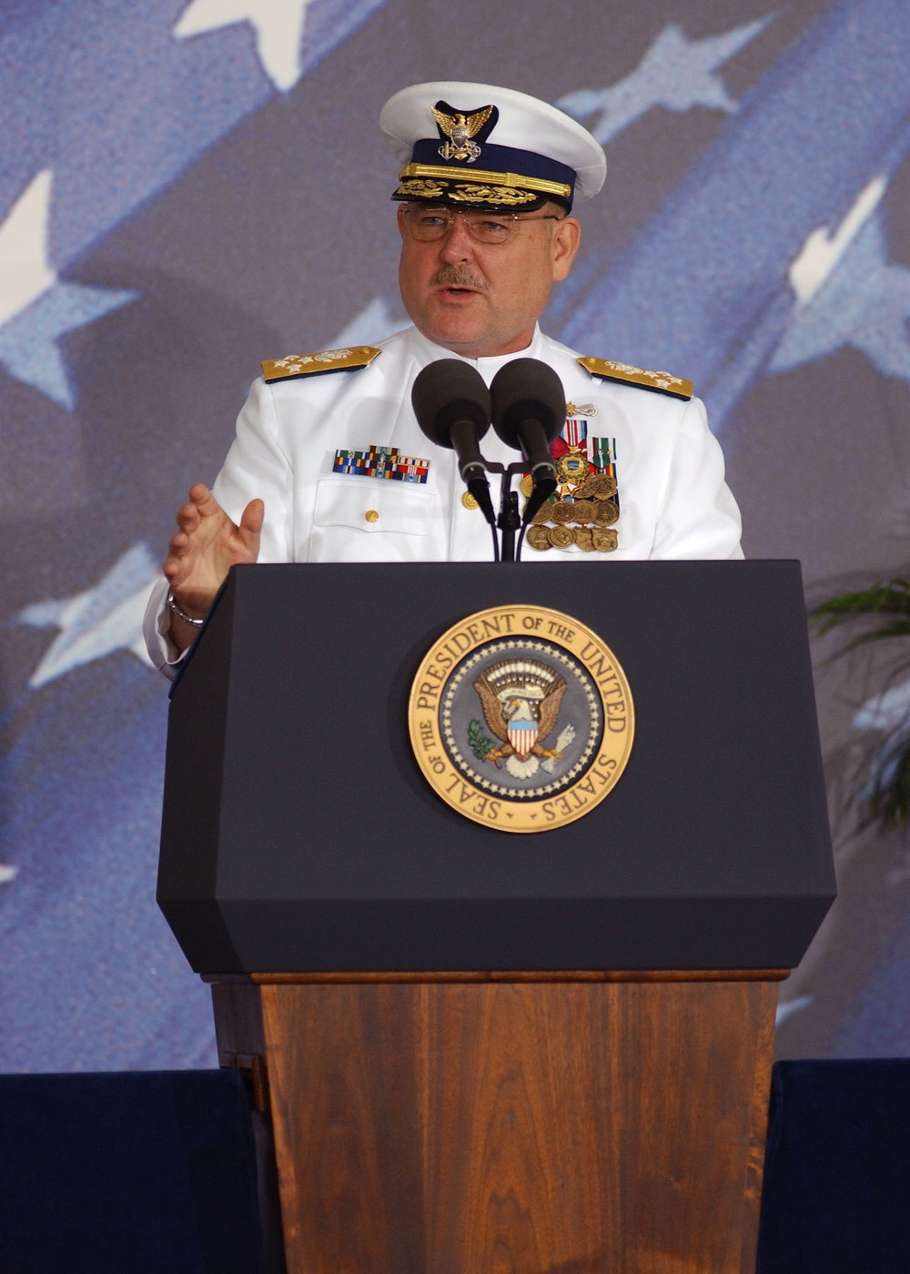COAST GUARD CHANGE OF COMMAND
