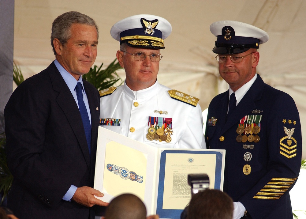 COAST GUARD CHANGE OF COMMAND