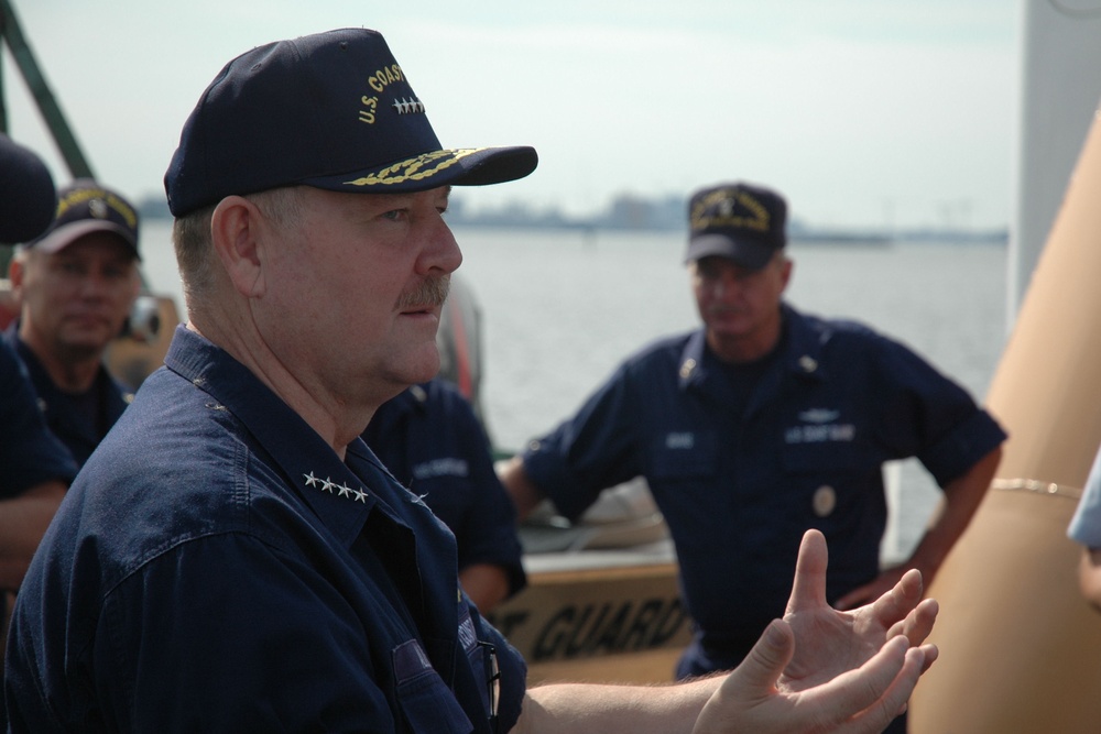 COMMANDANT AND MCPOCG VISIT TO UNITS