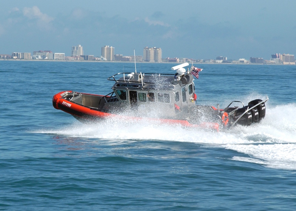 Coast Guard 33-foot Special Purpose Craft–Law Enforcement Stock Photo