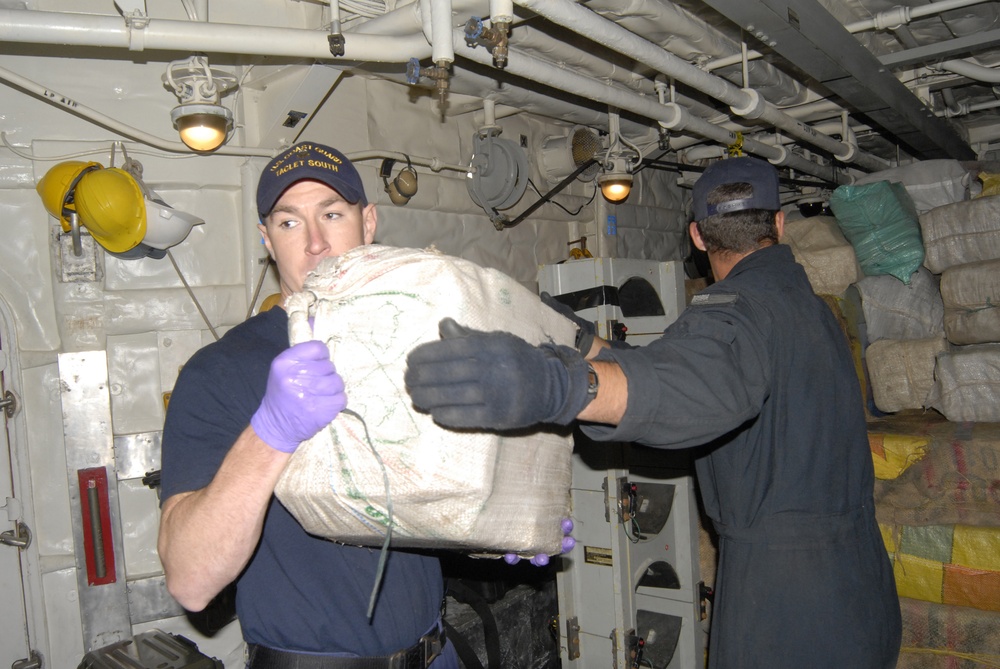 21 ton cocaine offload
