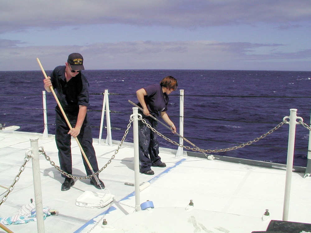 CGC MIDGETT'S DEPLOYMENT W/USS CONSTELLATION