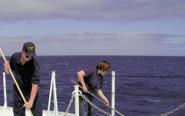 CGC MIDGETT'S DEPLOYMENT W/USS CONSTELLATION