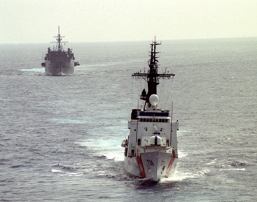 CGC MIDGETT'S DEPLOYMENT W/USS CONSTELLATION