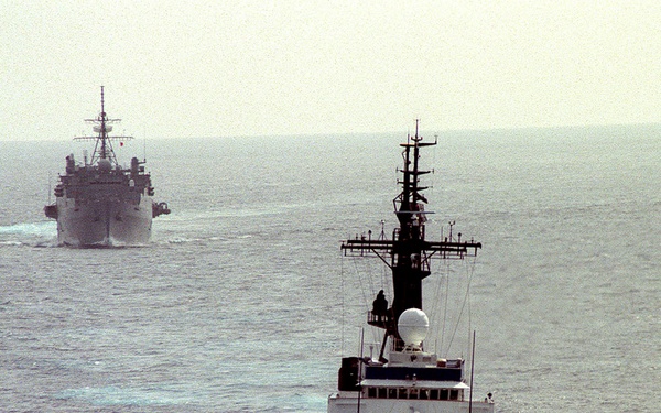 CGC MIDGETT'S DEPLOYMENT W/USS CONSTELLATION