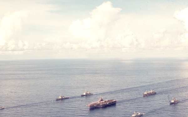 CGC MIDGETT'S DEPLOYMENT W/USS CONSTELLATION